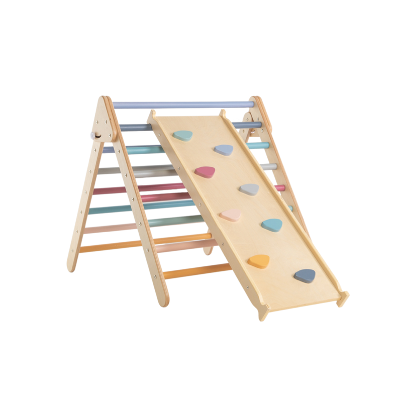 Ezzro Medium Climbing Foldable Triangle Reversible Board Duo - Laadlee