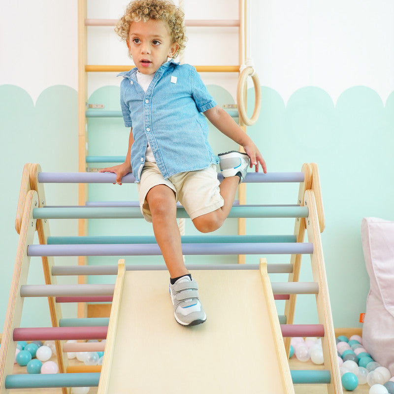 Ezzro Medium Climbing Foldable Triangle Reversible Board Duo - Laadlee