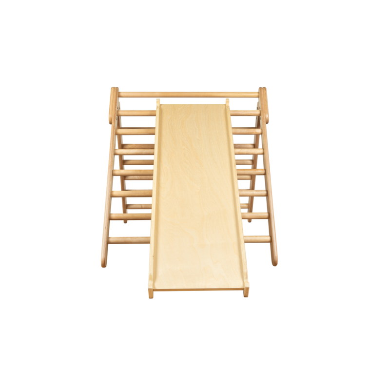 Ezzro Natural Large Climbing Foldable Triangle With Duo Board - Laadlee