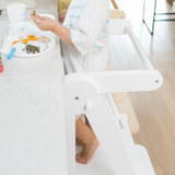 Ezzro Folding Kitchen Tower - White - Laadlee