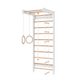 Ezzro Swedish Ladder Gym - White and Natural