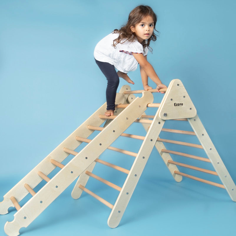 Ezzro Natural Pikler Climbing Ladder - Laadlee
