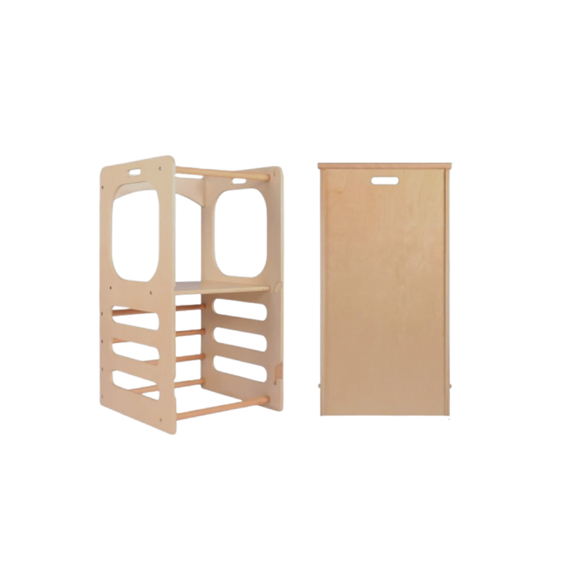 Ezzro Learning Tower with Duo Slide / Chalkboard - Laadlee