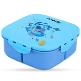 Eazy Kids Square 1000ml Bento Lunch Box - Astronaut Blue