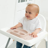 EasyTots EasyMat Mini Plate - Mauve