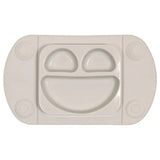 EasyTots EasyMat Mini Plate - Cool Grey