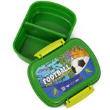 Eazy Kids Lunch Box With Bottle - Green