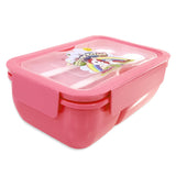 Eazy Kids Unicorn Snack Box wt Spoon & Fork - Friends