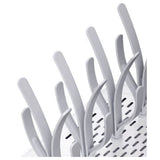Eazy Kids Baby Bottle Drying Rack 16 Peg - Grey