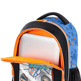 Eazy Kids Skate Board 17Inch Backpack with Lunch Bag and Pencil Case (Set of 3)