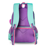 Eazy Kids Love 17Inch School Bag With Lunch Bag and Pencil Pouch - Green (Set of 3)