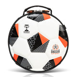 Eazy Kids Football Trolley 18Inch School Bag With Lunch Bag And Pencil Case - Black (Set of 3)