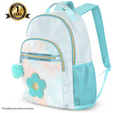 Eazy Kids Flora 18Inch Backpack With Lunch Bag and Pencil Case - Green (Set of 3)