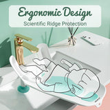 Eazy Kids 2-In-1 Sink Bath Support Tub And Butt Cleaning Station - Green