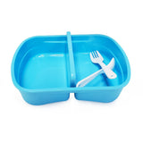 Eazy Kids Buddies Lunch Box And Water Bottle - Blue