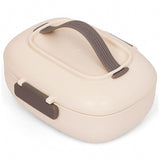 Eazy Kids 2 Compartment Lunch Box With Spoon 850ml - White