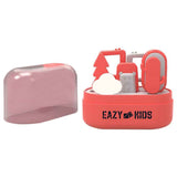 Eazy Kids 6 In 1 Baby Nail Care Set - Red