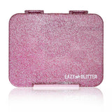 Eazy Kids Glitter 6/4 Convertible Bento Lunch Box - Pink