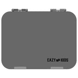 Eazy Kids 6/4 Convertible Bento Lunch Box With Sandwich Cutter Set - Grey