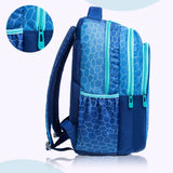 Eazy Kids Football 17Inch School Bag, Lunch Bag And Pencil Case - Blue (Set of 3)