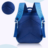 Eazy Kids Football 17Inch School Bag, Lunch Bag And Pencil Case - Blue (Set of 3)