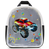 Eazy Kids Backpack Car 11Inch - Black