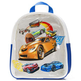 Eazy Kids Backpack Car 11Inch - Blue