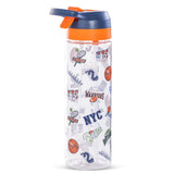 Eazy Kids Basket Ball Tritan Water Bottle With Spray 750ml - Blue