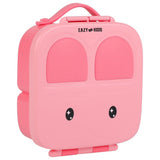 Eazy Kids Bento Box With Insulated Lunch Bag - Pink
