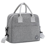 Eazy Kids Black Best Bro Bento Box With Insulated Lunch Bag & Cutter Set