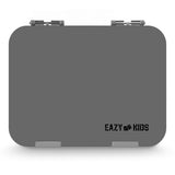 Eazy Kids Bento Boxes With Insulated Lunch Bag  - Grey