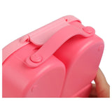 Eazy Kids Bento Lunch Box With Handle - Pink