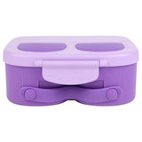 Eazy Kids Bento Lunch Box With Handle - Purple