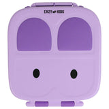 Eazy Kids Bento Lunch Box With Handle - Purple