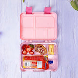 Eazy Kids Gamer Girl 5/4 Convertible Bento Lunch Box With Sandwich Cutter Set