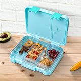 Eazy Kids Unicorn Bento Lunch Box With Sandwich Cutter Set - Green
