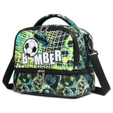 Eazy Kids Football Bottle / Lunch Bag - Green