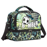 Eazy Kids Football Bottle / Lunch Bag - Green