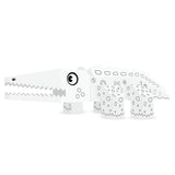 Eazy Kids - DIY Doodling Kit with Set of 6 Sketch Pens - Crocodile