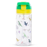 Eazy Kids Dinosaur Tritan Water Bottle With Spray 500ml - Green