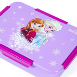 Disney Frozen Princess 4 Compartment Convertible Bento Lunch Box - Purple