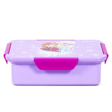 Disney Frozen Princess 4 Compartment Convertible Bento Lunch Box - Purple