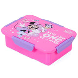 Disney Minnie Mouse 4 Compartment Convertible Bento Lunch Box - Pink