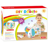 Eazy Kids DIY Doodle Coloring Elephant with Music and Light