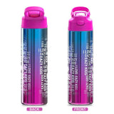Eazy Kids Double wall Stainless Steel Water Bottle 530ml - Pink