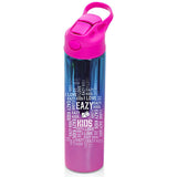 Eazy Kids Double wall Stainless Steel Water Bottle 530ml - Pink
