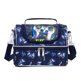 Eazy Kids Gamer Dual Compartment Lunch Bag - Blue