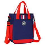 Eazy Kids Ergonomic Multipurpose School/Lunch Bag - Blue