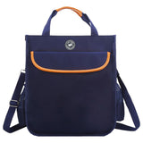 Eazy Kids Ergonomic Multipurpose School/Lunch Bag 13Inch - Blue