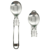 Eazy Kids Stainless Steel Folding Fork - Silver